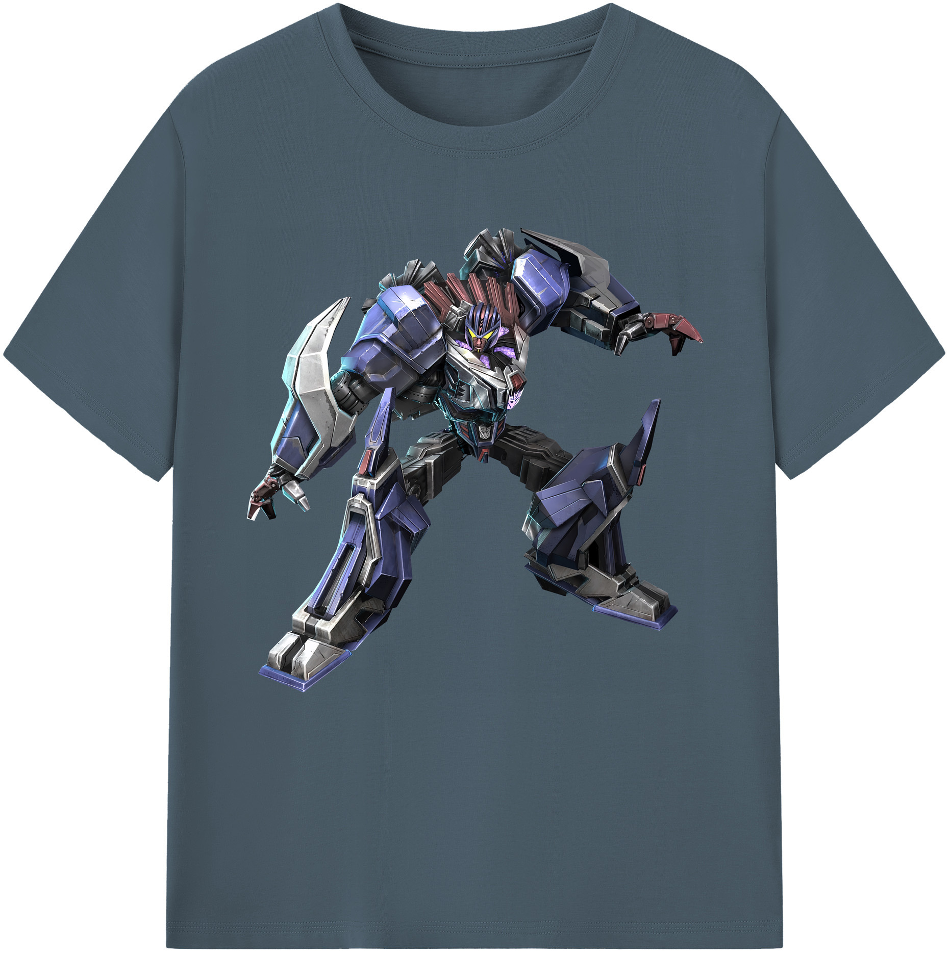 （画像用） Transformers トランスフォーマー 綿100％半袖Tシャツ（フロントプリント）
